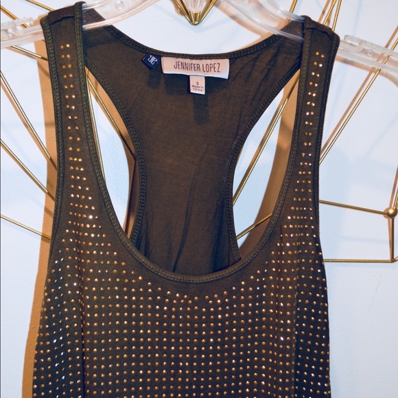 GOLD STUDDED DRESS - Picture 3 of 4